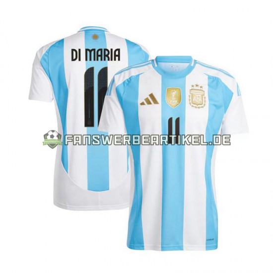 Di Maria 11 Copa America Trikot Argentinien Herren Heimausrüstung 2024 Kurzarm