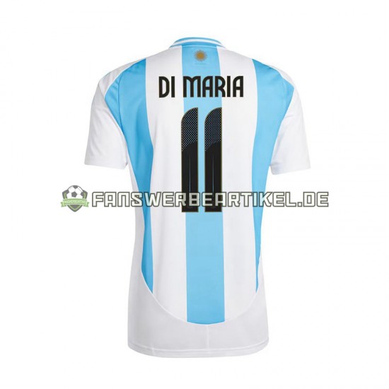 Di Maria 11 Copa America Trikot Argentinien Herren Heimausrüstung 2024 Kurzarm