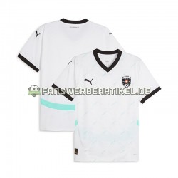 Trikot Österreich Herren Auswärtsausrüstung Euro 2024 Kurzarm