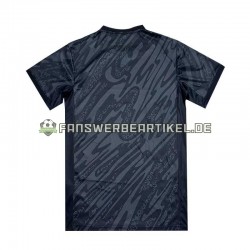 Copa America Torwart Trikot Brasilien Herren Auswärtsausrüstung Schwarz 2024 Kurzarm