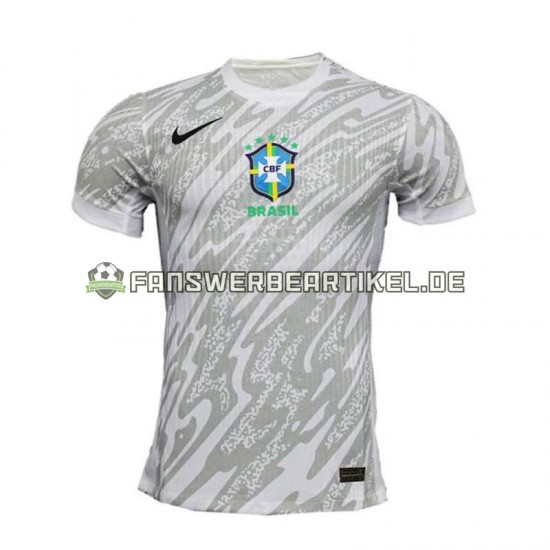 Copa America Torwart Trikot Brasilien Herren Heimausrüstung 2024 Kurzarm