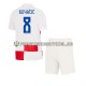 Mateo Kovacic 8 Trikot Kroatien Kinder Heimausrüstung Euro 2024 Kurzarm