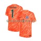 Pickford 1 Torwart Trikot England Herren Heimausrüstung Orange Euro 2024 Kurzarm