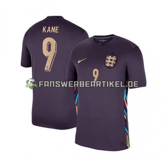 Harry Kane 10 Trikot England Herren Auswärtsausrüstung Euro 2024 Kurzarm