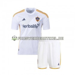 Trikot LA Galaxy Kinder Heimausrüstung 2024 Kurzarm