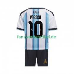 Lionel Messi 10 Trikot Argentinien Kinder Heimausrüstung WM 2026 Kurzarm