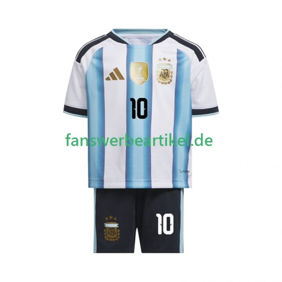 Lionel Messi 10 Trikot Argentinien Kinder Heimausrüstung WM 2026 Kurzarm