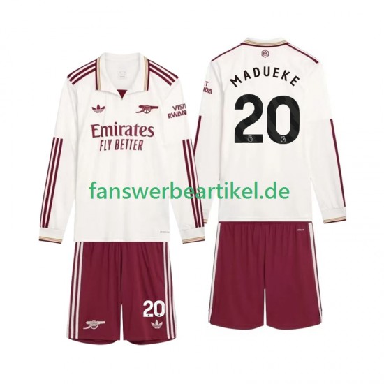 Madueke 20 Trikot Arsenal Kinder Ausweich ausrüstung 2025-2026 Langarm