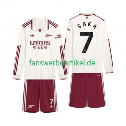 Saka 7 Trikot Arsenal Kinder Ausweich ausrüstung 2025-2026 Langarm