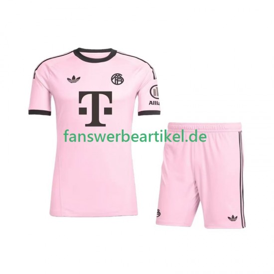UCL Torwart Trikot FC Bayern München Kinder Ausweich ausrüstung 2025-2026 Kurzarm