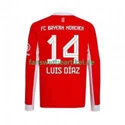 Luis Diaz 14 Trikot FC Bayern München Herren Heimausrüstung 2025-2026 Langarm