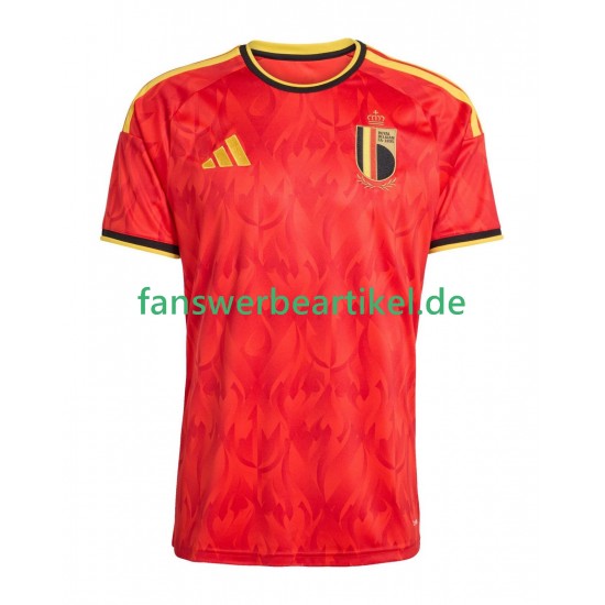 Trikot Belgien Herren Heimausrüstung WM 2026 Kurzarm
