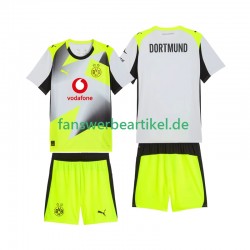 Trikot Borussia Dortmund Kinder Auswärtsausrüstung 2025-2026 Kurzarm