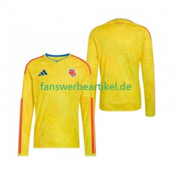 Trikot Kolumbien Herren Heimausrüstung WM 2026 Langarm