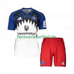 Trikot Hamburger SV Kinder Heimausrüstung 2025-2026 Kurzarm