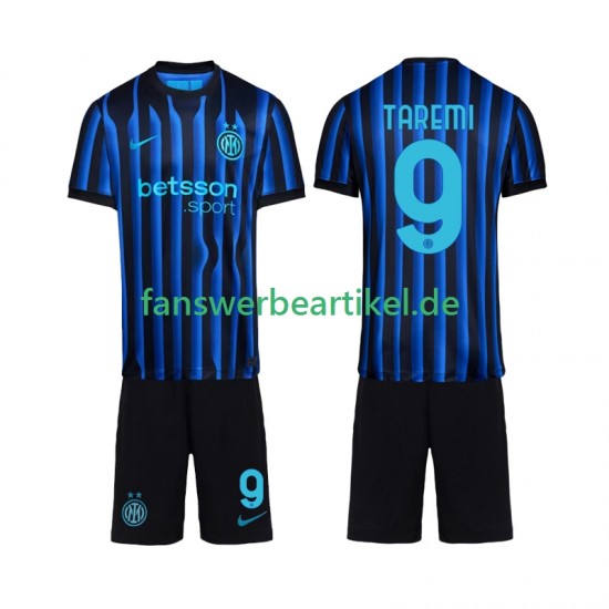 Marcus Thuram 9 Trikot Inter Mailand Kinder Heimausrüstung 2025-2026 Kurzarm