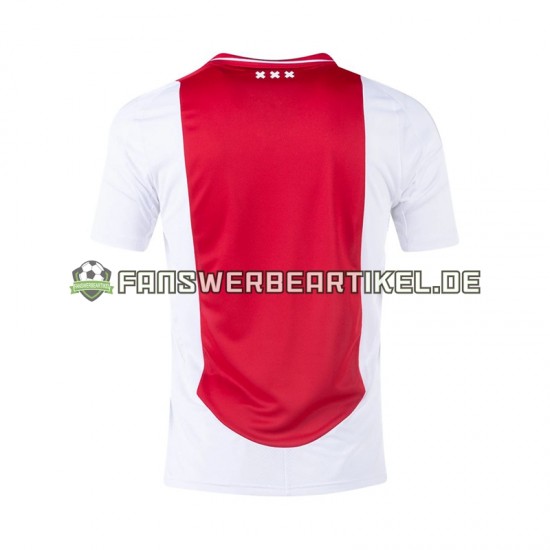 Trikot Ajax Amsterdam Herren Heimausrüstung 2024-2025 Kurzarm