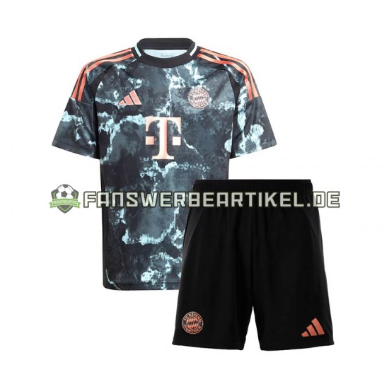 Trikot FC Bayern München Kinder Auswärtsausrüstung 2024-2025 Kurzarm