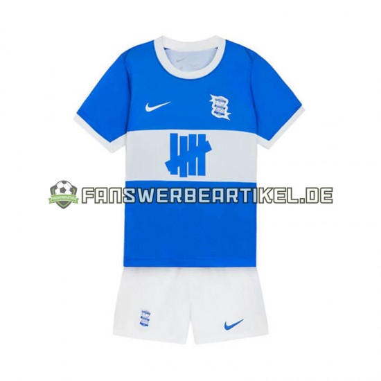 Trikot Birmingham City Kinder Heimausrüstung 2024-2025 Kurzarm