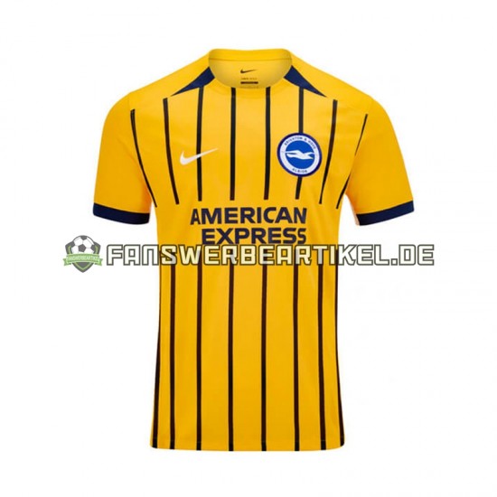 Trikot Brighton Hove Albion Herren Auswärtsausrüstung 2024-2025 Kurzarm