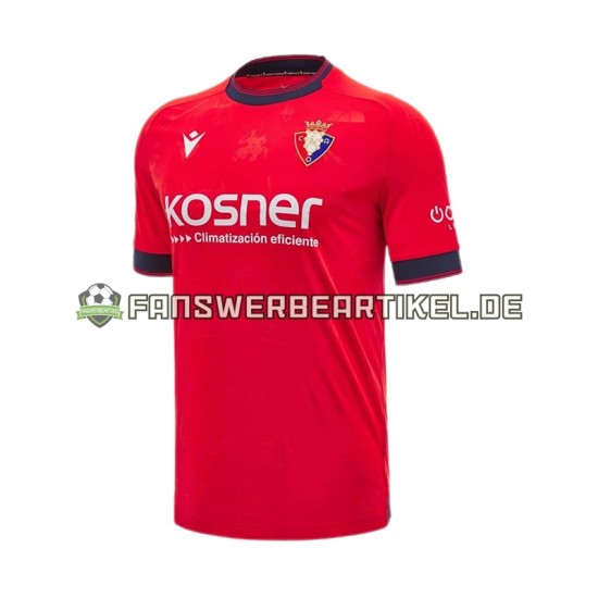 Trikot CA Osasuna Herren Heimausrüstung 2024-2025 Kurzarm