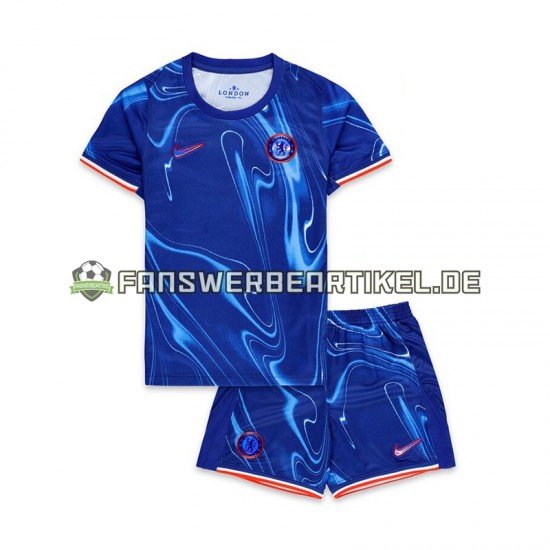 Trikot Chelsea Kinder Heimausrüstung 2024-2025 Kurzarm