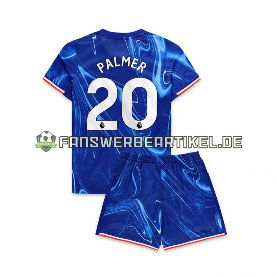 Cole Palmer 20 Trikot Chelsea Kinder Heimausrüstung 2024-2025 Kurzarm