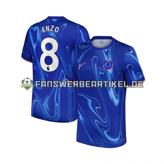 Enzo 8 Trikot Chelsea Herren Heimausrüstung 2024-2025 Kurzarm