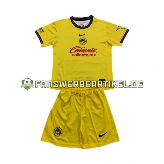 Trikot Club América Kinder Heimausrüstung 2024-2025 Kurzarm