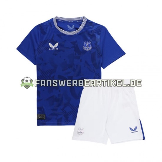 Trikot Everton Kinder Heimausrüstung 2024-2025 Kurzarm