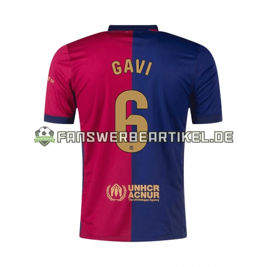 GAVI 6 Trikot FC Barcelona Herren Heimausrüstung 2024-2025 Kurzarm