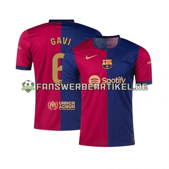 GAVI 6 Trikot FC Barcelona Herren Heimausrüstung 2024-2025 Kurzarm