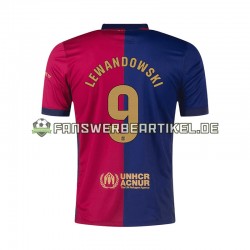 Robert Lewandowski 9 Trikot FC Barcelona Herren Heimausrüstung 2024-2025 Kurzarm