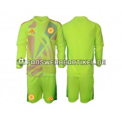 Torwart Trikot Deutschland Kinder Auswärtsausrüstung Euro 2024 Langarm