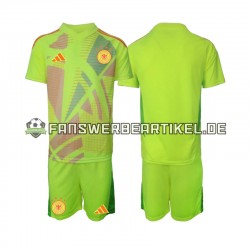 Torwart Trikot Deutschland Kinder Auswärtsausrüstung Euro 2024 Kurzarm