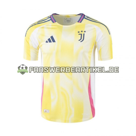 Trikot Juventus Turin Herren Auswärtsausrüstung 2024-2025 Kurzarm