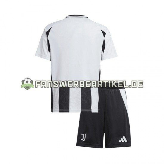 Trikot Juventus Turin Kinder Heimausrüstung 2024-2025 Kurzarm