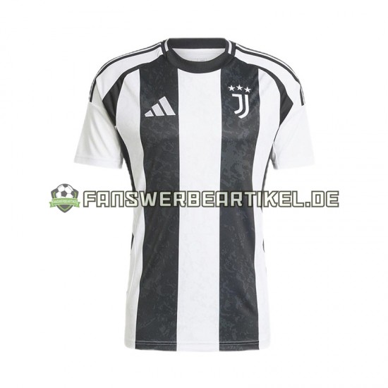 Trikot Juventus Turin Herren Heimausrüstung 2024-2025 Kurzarm