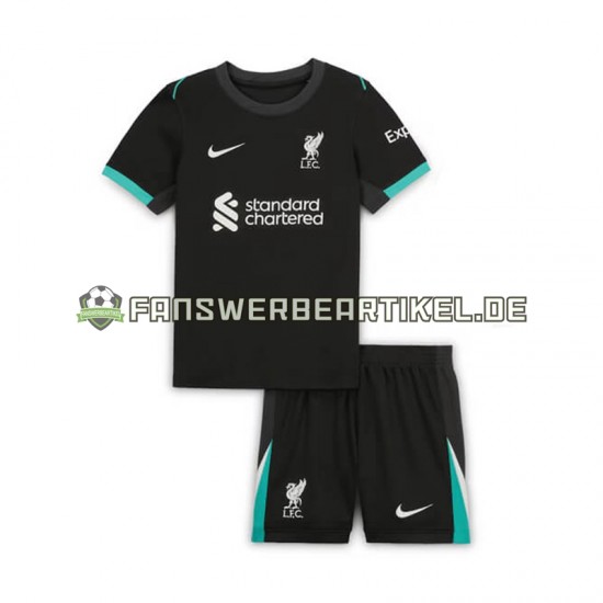 Trikot Liverpool Kinder Auswärtsausrüstung 2024-2025 Kurzarm