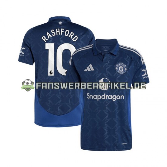 Marcus Rashford 10 Trikot Manchester United Herren Auswärtsausrüstung 2024-2025 Kurzarm