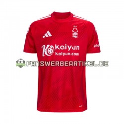 Trikot Nottingham Forest Herren Heimausrüstung 2024-2025 Kurzarm