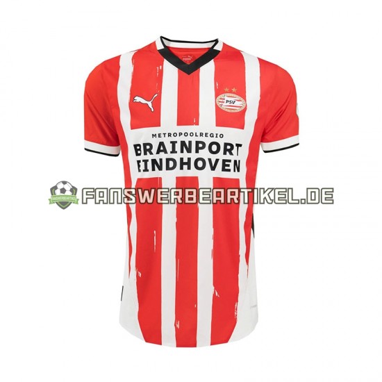 Trikot PSV Eindhoven Herren Heimausrüstung 2024-2025 Kurzarm