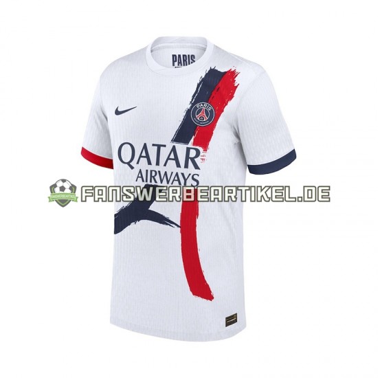 Trikot Paris Saint-Germain Herren Auswärtsausrüstung 2024-2025 Kurzarm