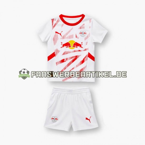 Trikot RB Leipzig Kinder Heimausrüstung 2024-2025 Kurzarm