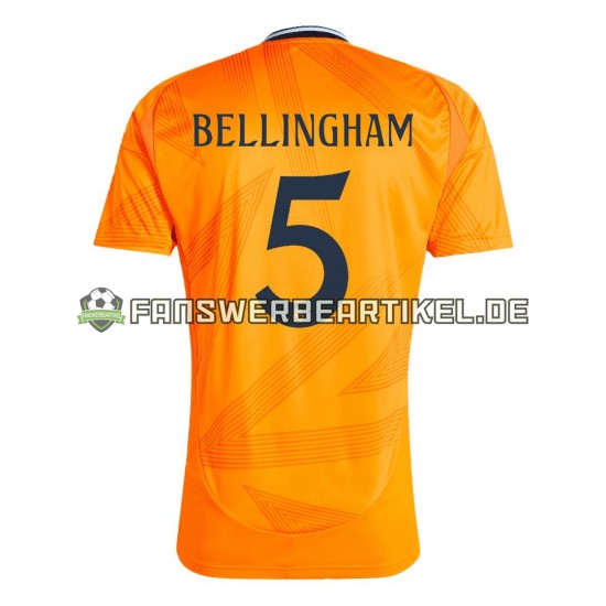 BELLINGHAM 5 Trikot Real Madrid Herren Auswärtsausrüstung 2024-2025 Kurzarm