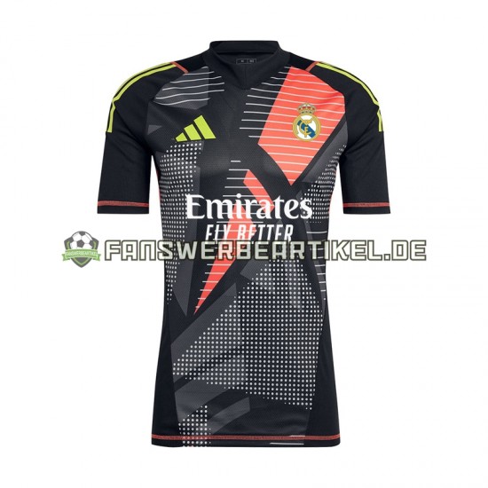 Torwart Trikot Real Madrid Herren Auswärtsausrüstung 2024-2025 Kurzarm