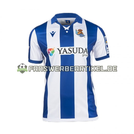 Trikot Real Sociedad Herren Heimausrüstung 2024-2025 Kurzarm