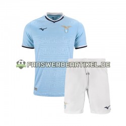 Trikot Lazio Rom Kinder Heimausrüstung 2024-2025 Kurzarm