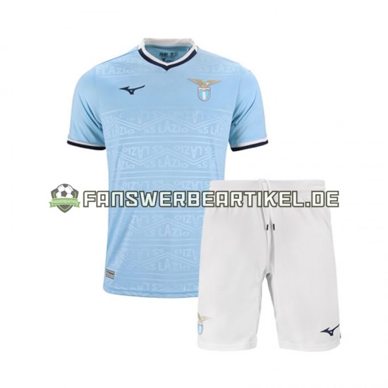 Trikot Lazio Rom Kinder Heimausrüstung 2024-2025 Kurzarm