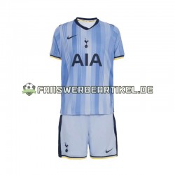 Trikot Tottenham Hotspur Kinder Auswärtsausrüstung 2024-2025 Kurzarm